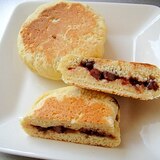 ホットケーキミックスで小豆のカリカリおやき